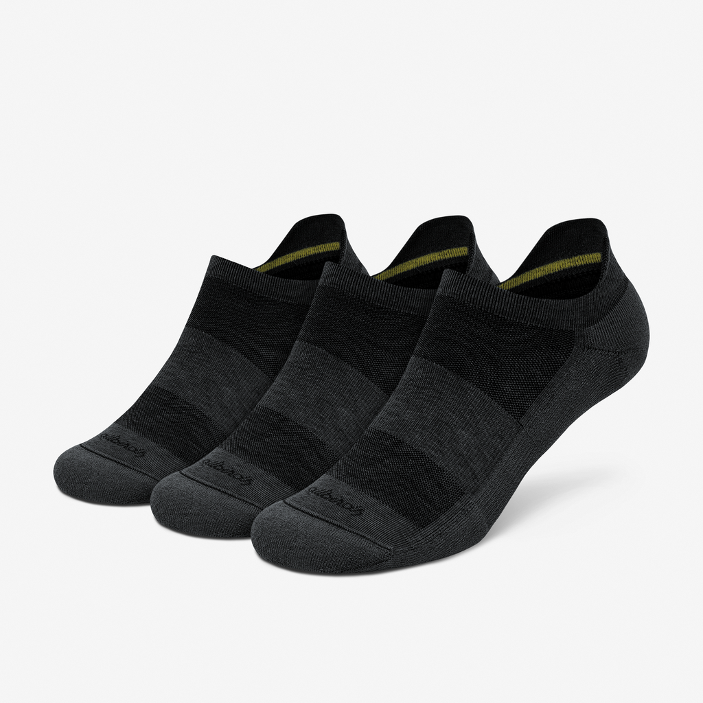 [A11115U001] Anytime Ankle Sock 3-Pack - Natural Black (S (W5-7))