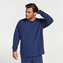 Men's Merino Blend Sweatshirt - Deep Navy