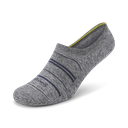 Anytime No Show Sock - Natural Grey Heather/Deep Navy