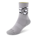 Anytime Crew Sock - Medium Grey/Blizzard (Natural Black) - Sheep