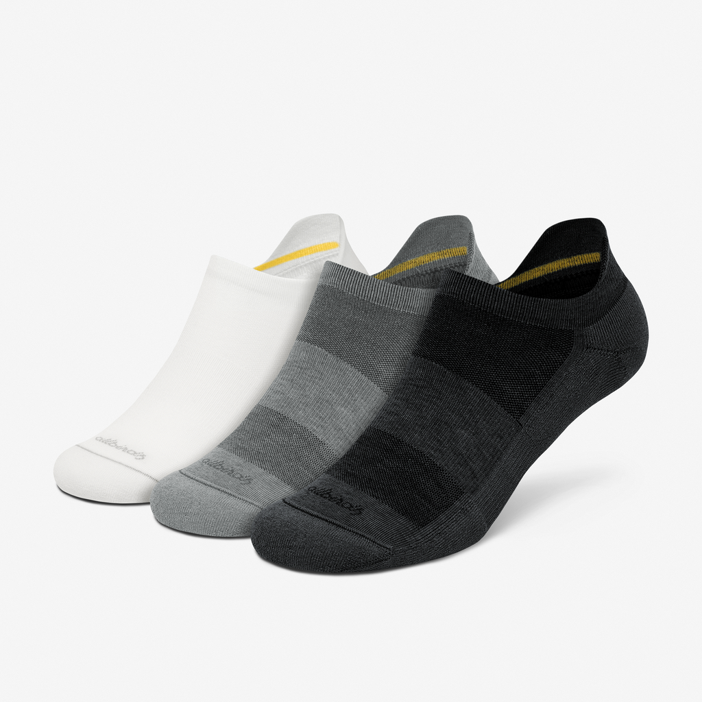 [A11111U001] Anytime Ankle Sock 3-Pack - Blizzard/Medium Grey/Natural Black (S (W5-7))