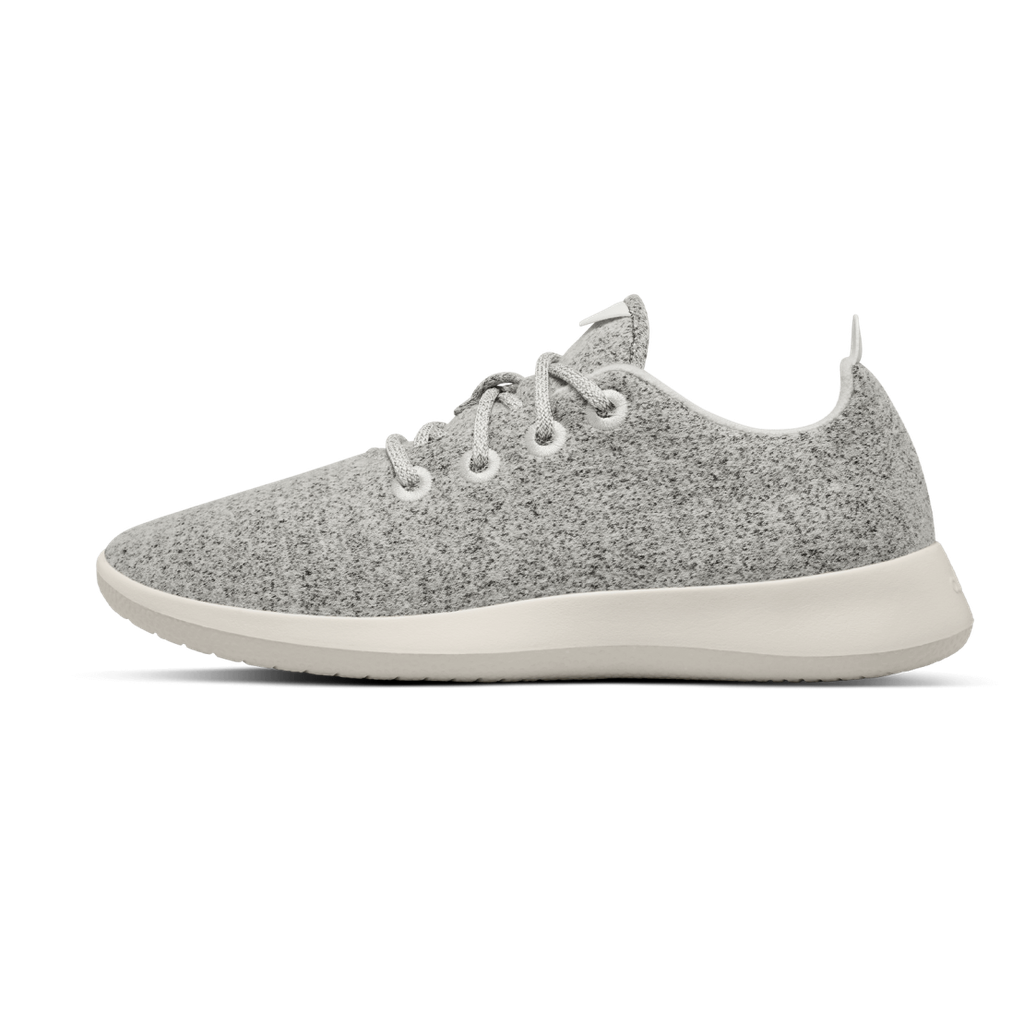 [WR3MDPG080] Men's Wool Runner - Dapple Grey (Cream Sole) (8)