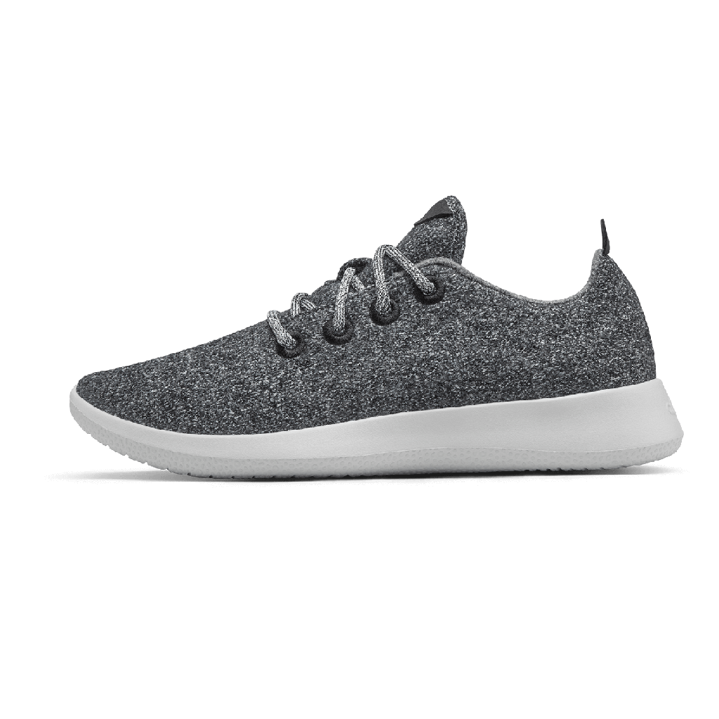 [WR3MNCW080] Men's Wool Runner - Natural Grey (Light Grey Sole) (8)