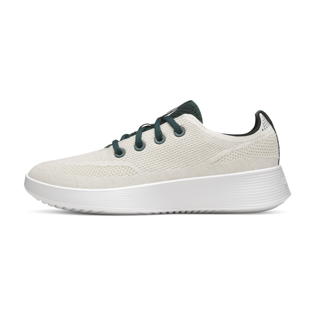 [A11387W050] Women's Tree Runner Go - Twilight White/Twilight Teal (Blizzard Sole) (5)
