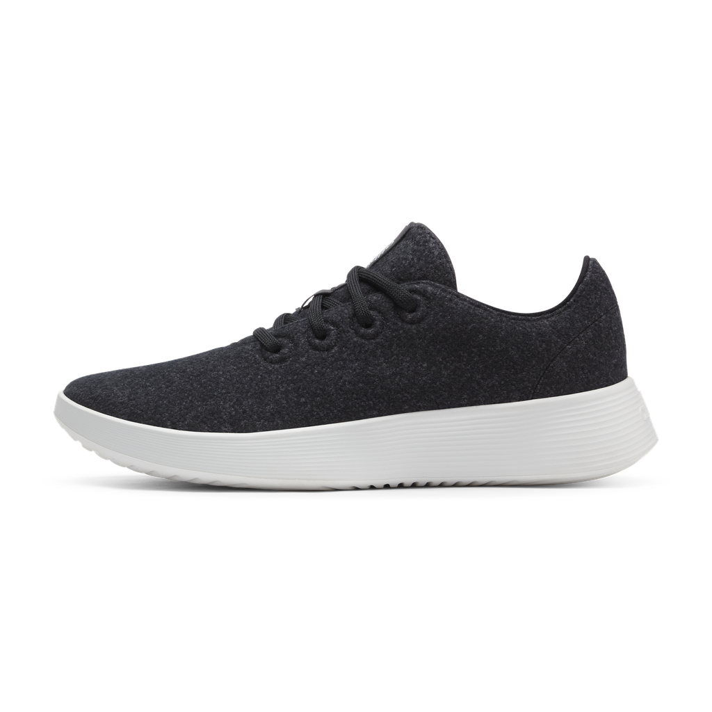 [A10605W050] Women's Wool Runner Go - Natural Black (Blizzard Sole) (5)