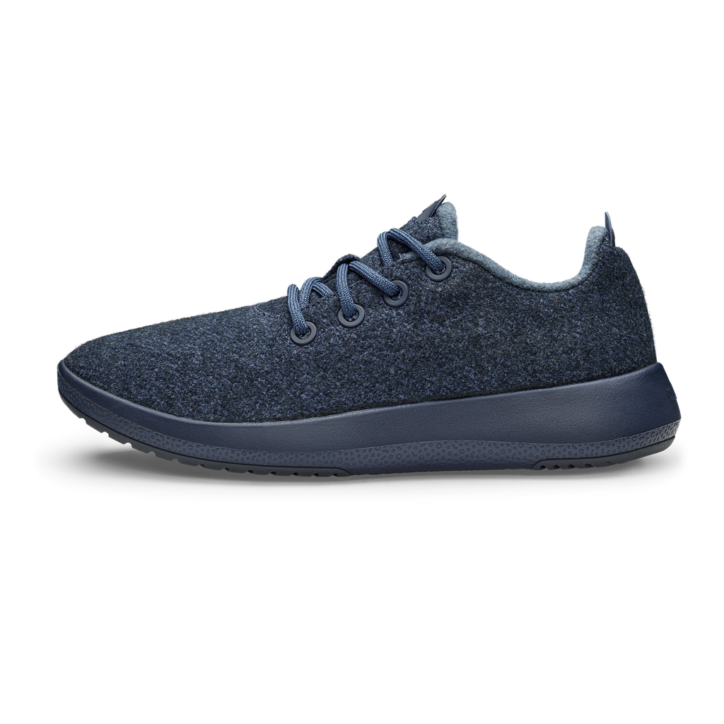 [A10278W050] Women's Wool Runner Mizzle - Savanna Night (Navy Sole) (5)