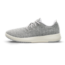 Women's Wool Runner Mizzle - Light Grey (Natural White Sole)