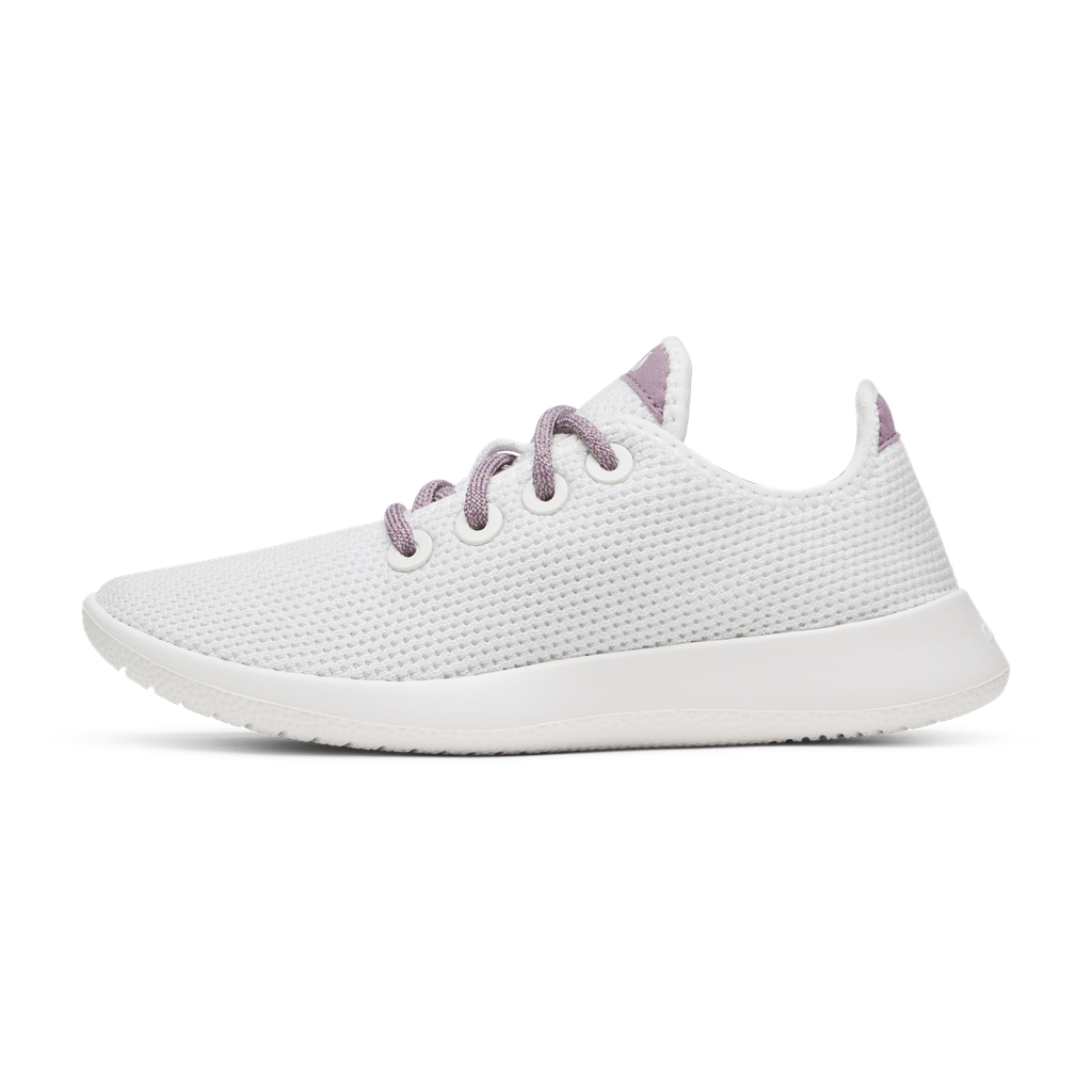 [A11371W050] Women's Tree Runner - Blizzard/Hanami Plum (Blizzard Sole) (5)