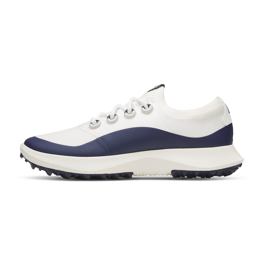 [A11410W050] Women's Golf Dashers - Blizzard/Deep Navy (Natural White Sole) (5)