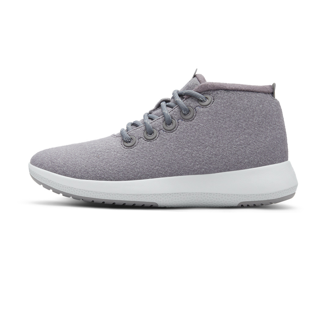 [AB008UM080] Men's Wool Runner-up Mizzle - Medium Grey (Light Grey Sole) (8)
