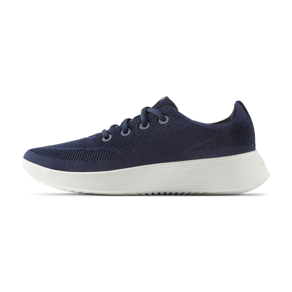 [A10611W050] Women's Tree Runner Go - Deep Navy (Blizzard Sole) (5)