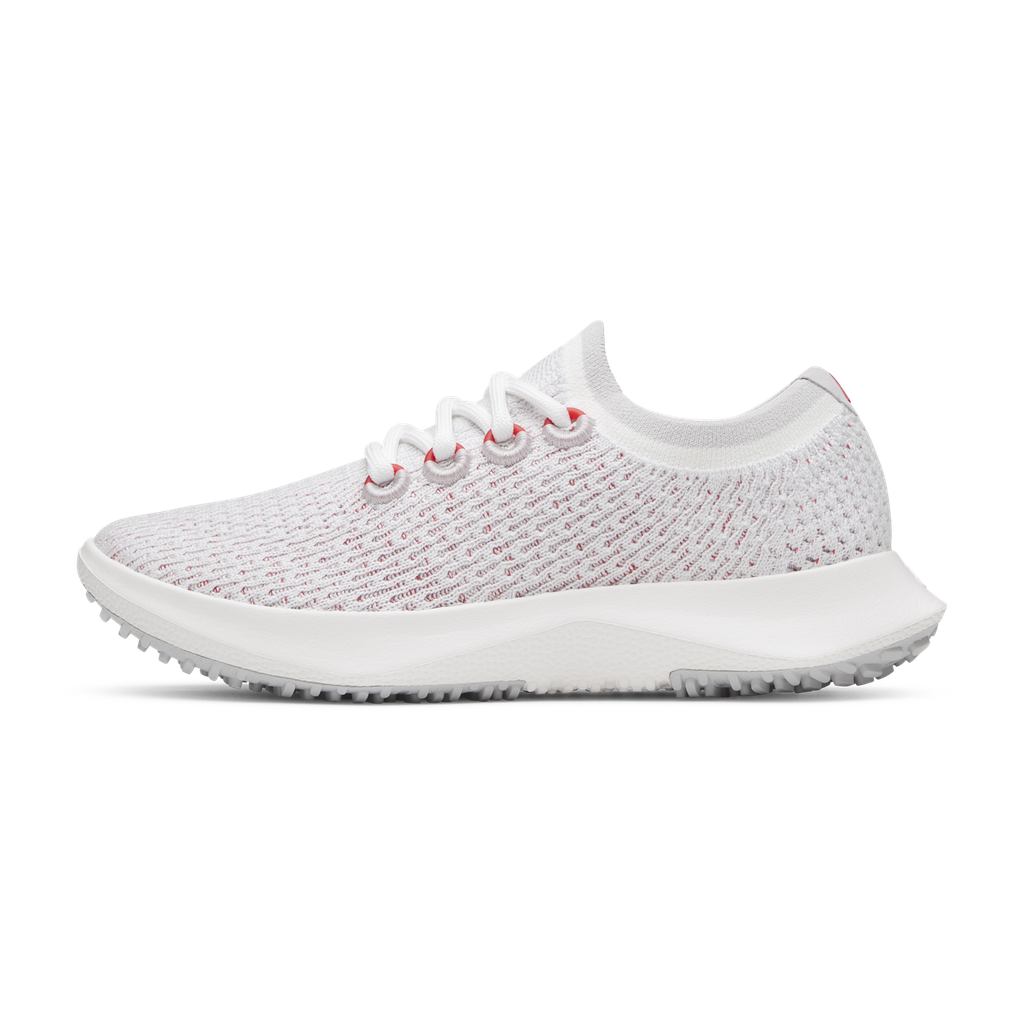 [A11445W050] Women's Tree Dasher 2 - Blizzard/Bold Red (Blizzard Sole) (5)