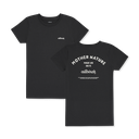 Women's Recycled Tee - Mother Nature - Natural Black