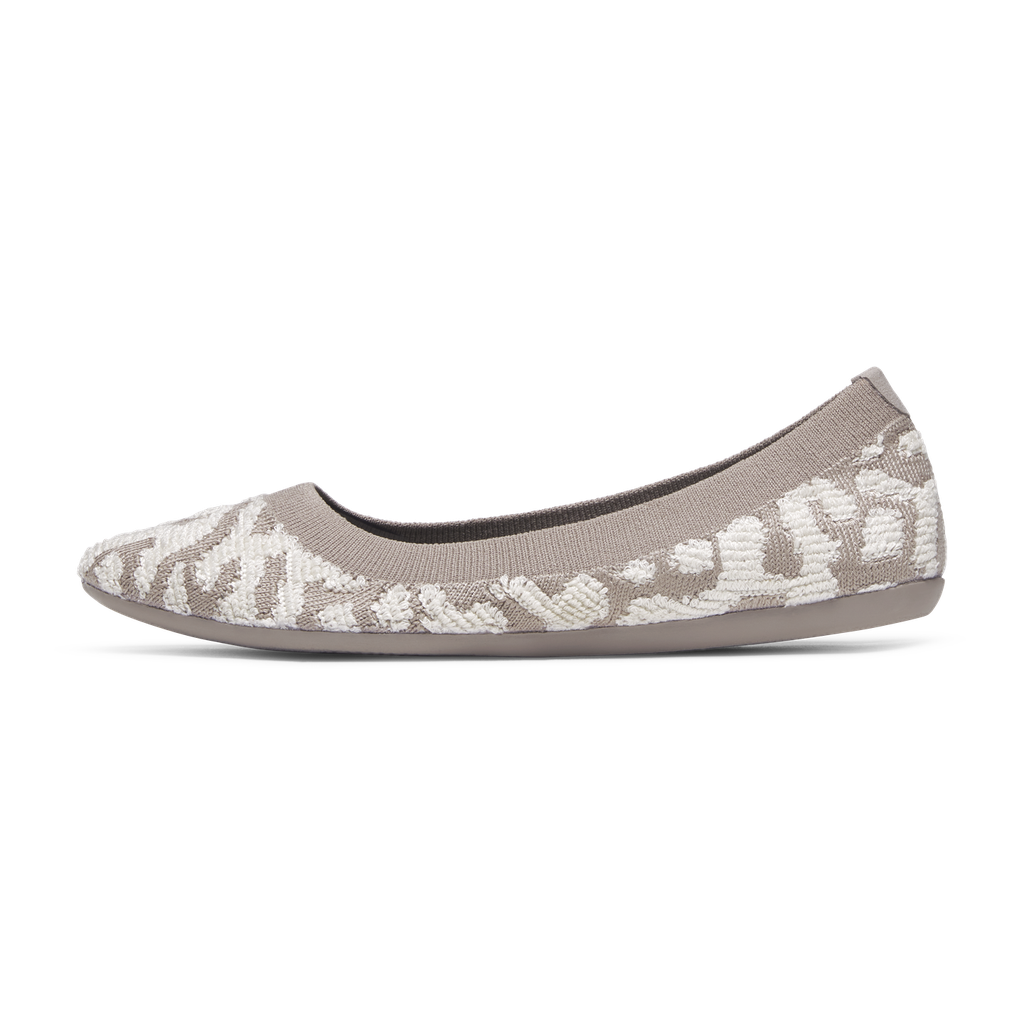 [A12624W050] Women's Breezer Terry - Mushroom/Warm White (Mushroom Sole) (5)