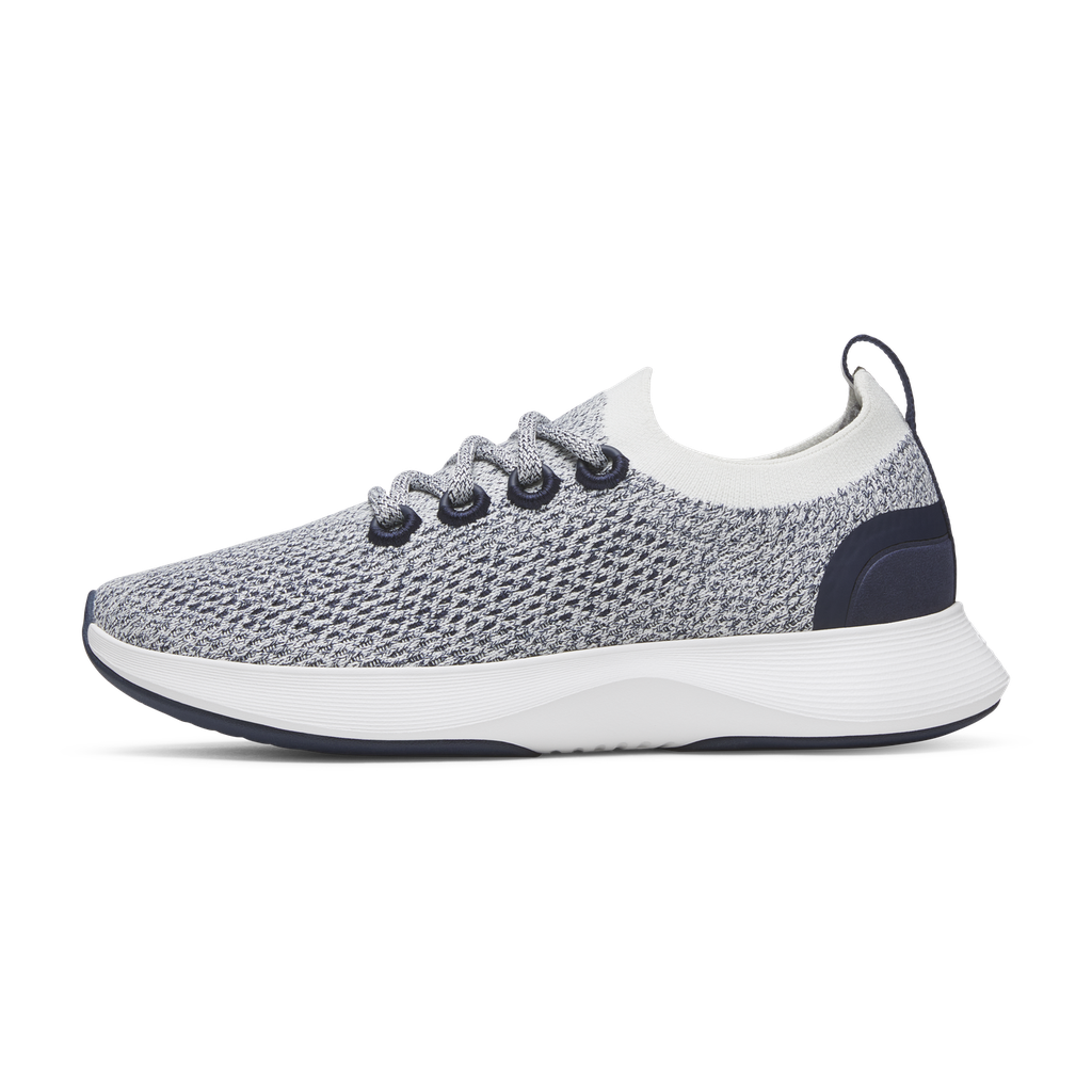 [A12464W050] Women's Dasher NZ - Blizzard/Deep Navy (Blizzard Sole) (5)