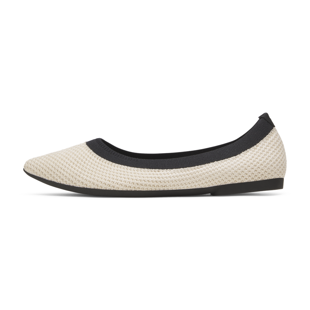 [A12672W050] Women's Breezer Point - Warm White (Natural Black Sole) (5)