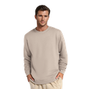 Men's Merino Blend Sweatshirt - Mushroom