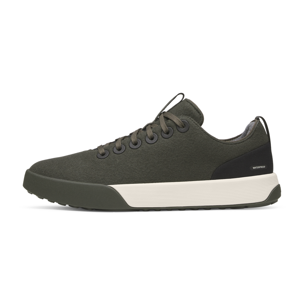 [A11656W050] Women's Wool Cruiser Waterproof - Dark Jungle (Stony Cream Sole) (5)