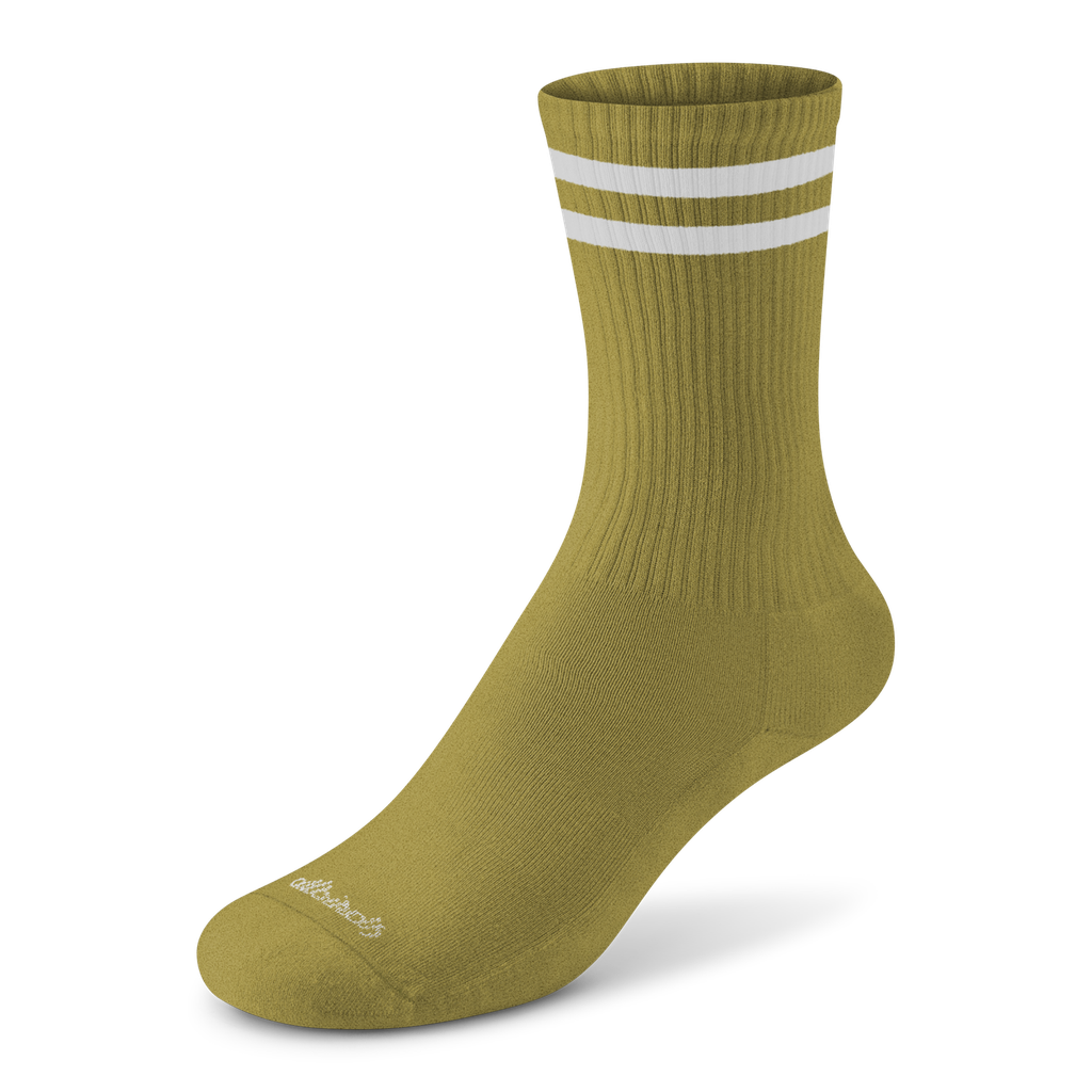 [A12702U001] Anytime Crew Sock - Ochre (Blizzard Sole) (S (W5-7))