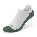 Anytime Ankle Sock - Blizzard (Verdant Green Sole)