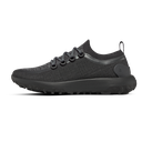 Women's Trail Runner - Natural Black (Black Sole)