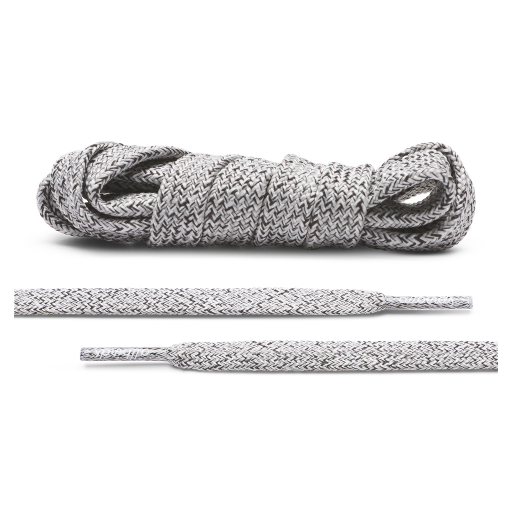 [A12736U003] Allbirds Laces - Natural Grey Heather - Flat (51 in. (M7-M9.5) (W5-W11))