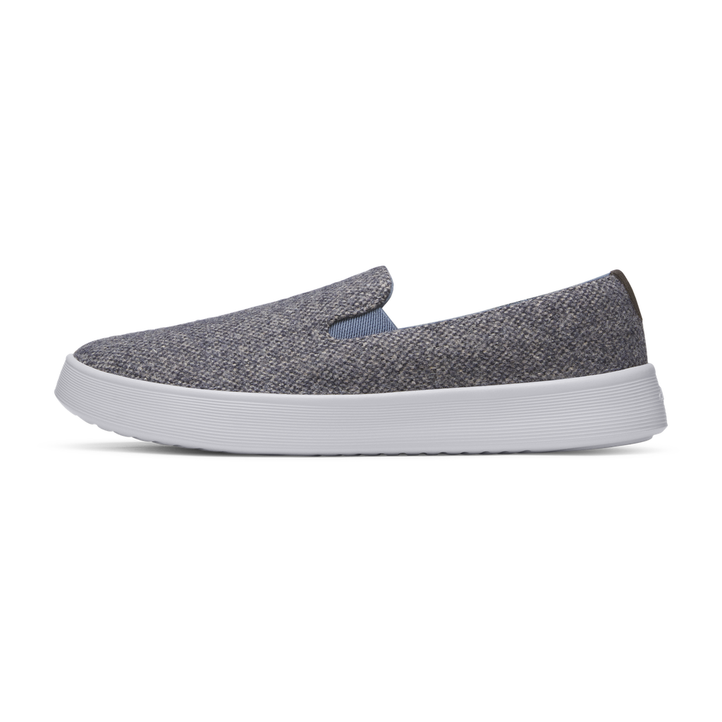 Women's Cruiser Slip On Tweed - Hazy Indigo (Light Grey Sole)