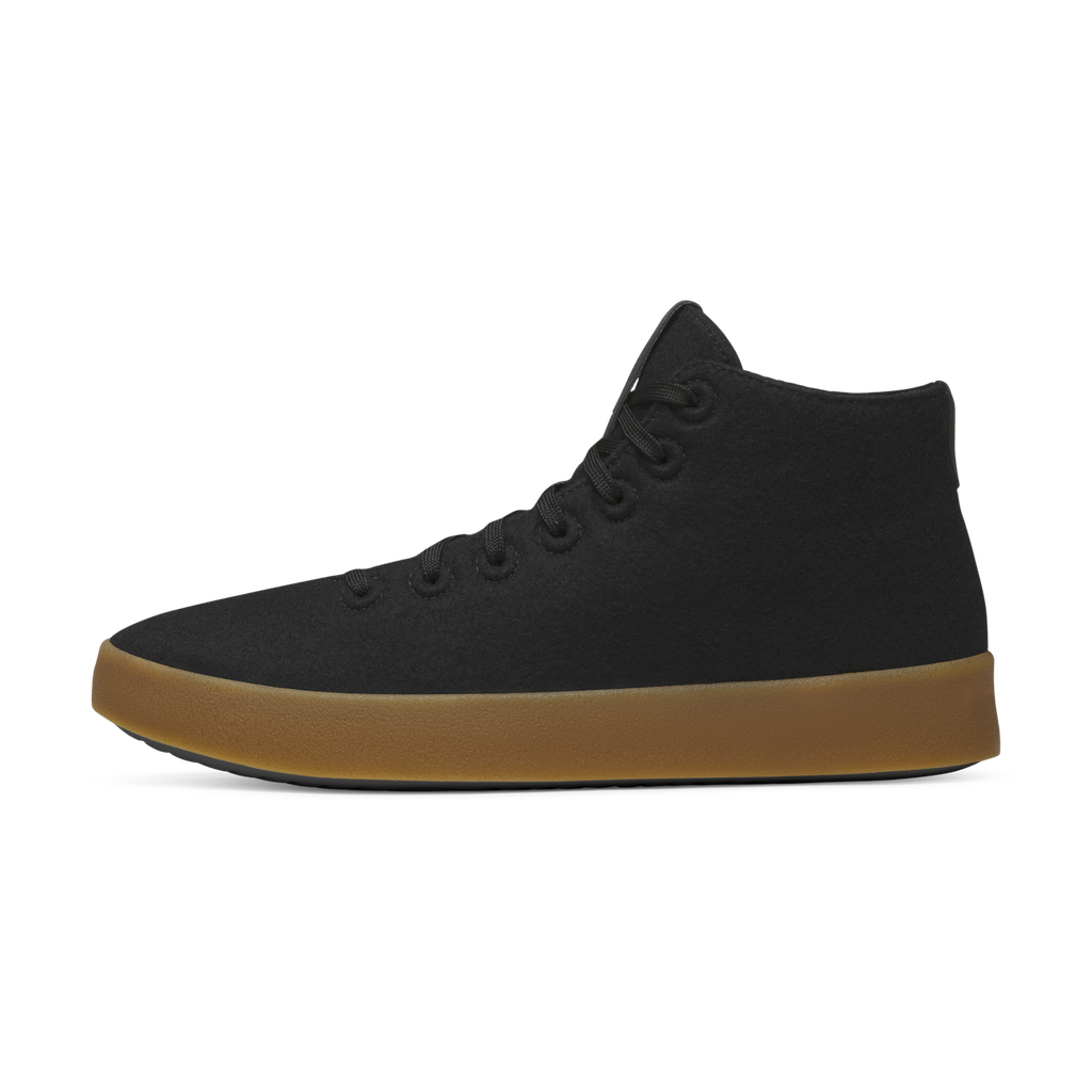 [A11769M080] Men's Wool Cruiser Mid Select - Natural Black (Gum Sole) (8)