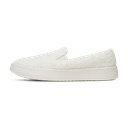 Men's Wool Cruiser Slip On Fluff - Natural White (Natural White Sole)