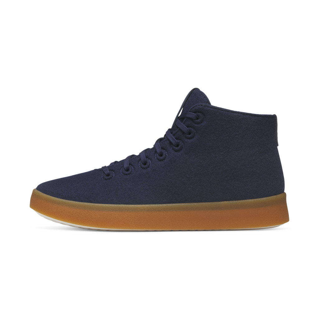 [A11645M080] Men's Wool Cruiser Mid Select - Deep Navy (Gum Sole) (8)