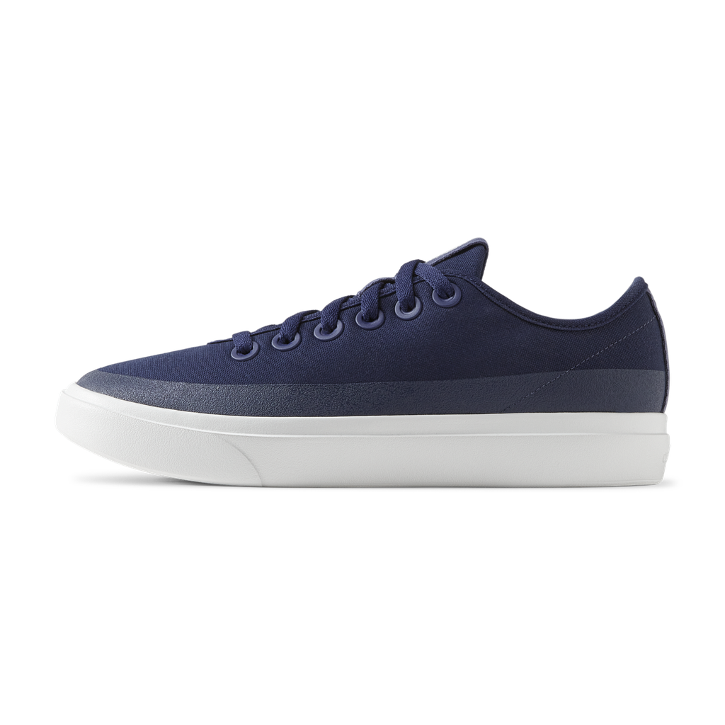 [A10800W050] Women's Canvas Pipers - Deep Navy (Blizzard Sole) - 1 (5)