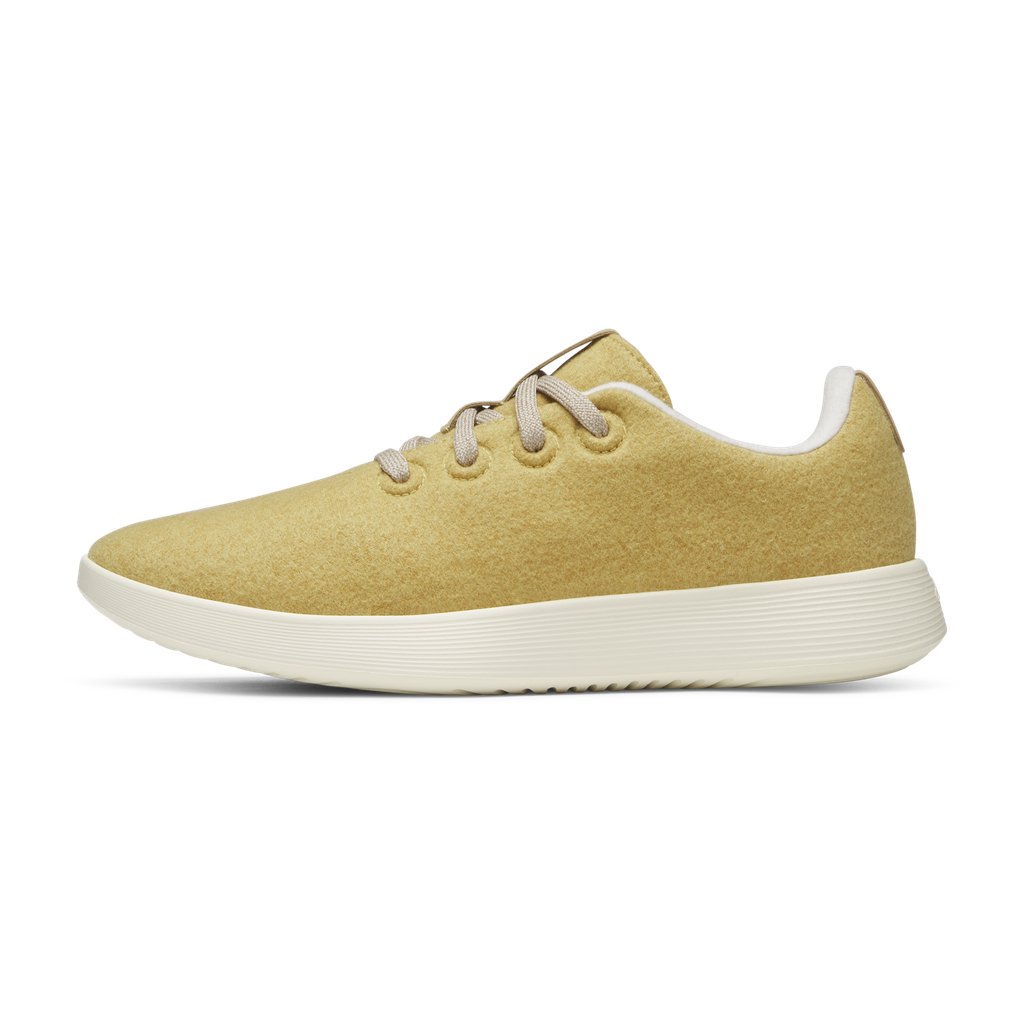 [A12097M080] Men's Wool Runner NZ - Luxe Gold (Stony Cream Sole) (8)
