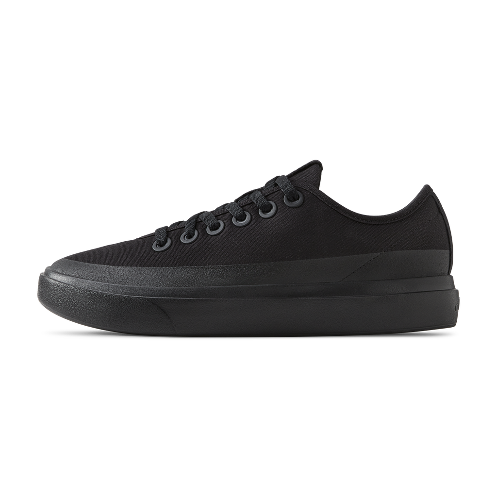 [A10677W050] Women's Canvas Pipers - Natural Black (Natural Black Sole) - 1 (5)