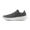 Women's Wool Runner Go - Dark Grey (Light Grey Sole)