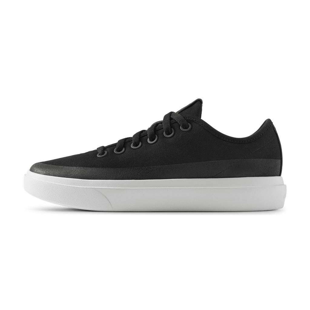 [A10642W050] Women's Canvas Pipers - Natural Black (Blizzard Sole) - 1 (5)