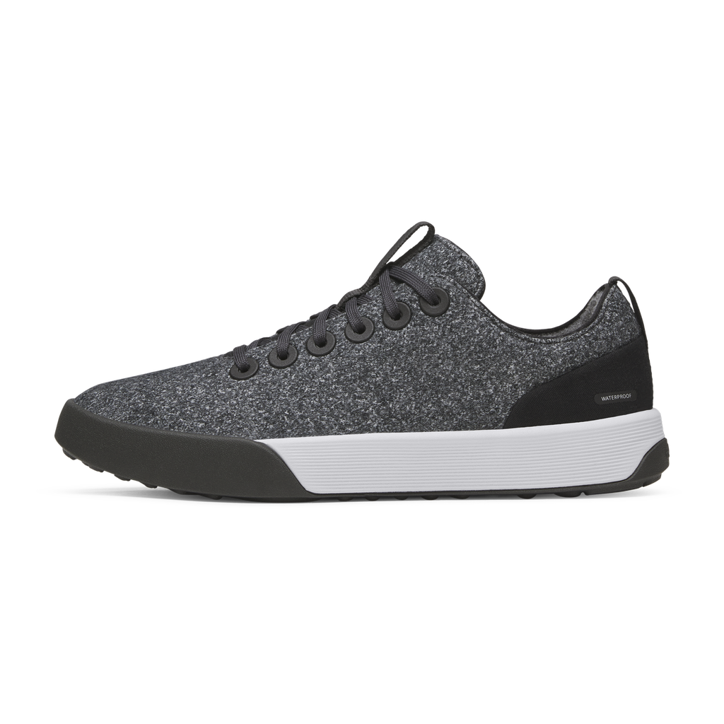 [A11660M080] Men's Wool Cruiser Waterproof - Dark Grey (Light Grey Sole) (8)