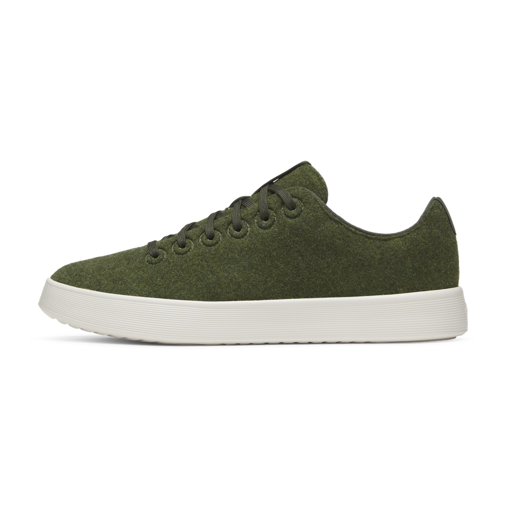 [A11693W050] Women's Wool Cruiser - Forest Green (Natural White Sole) (5)