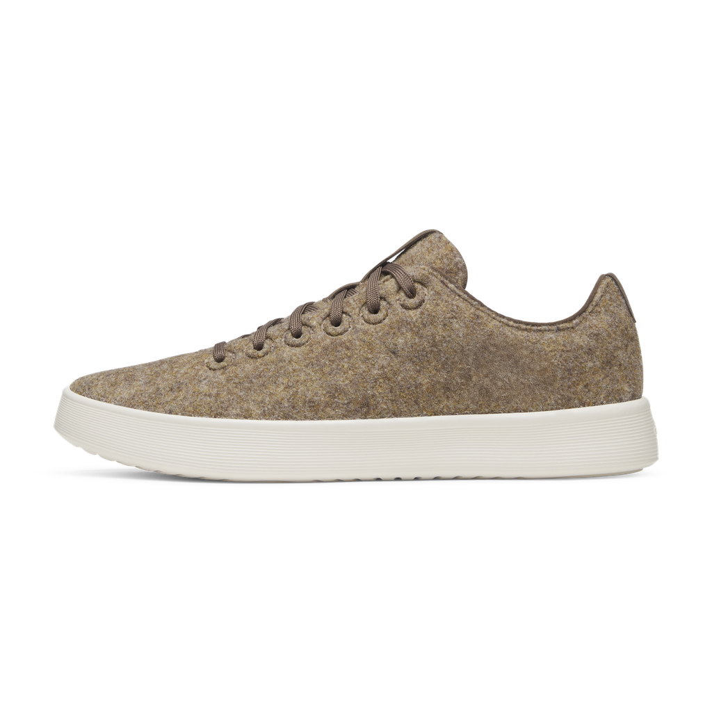 [A11631W050] Women's Wool Cruiser - Dark Camel (Natural White Sole) (5)