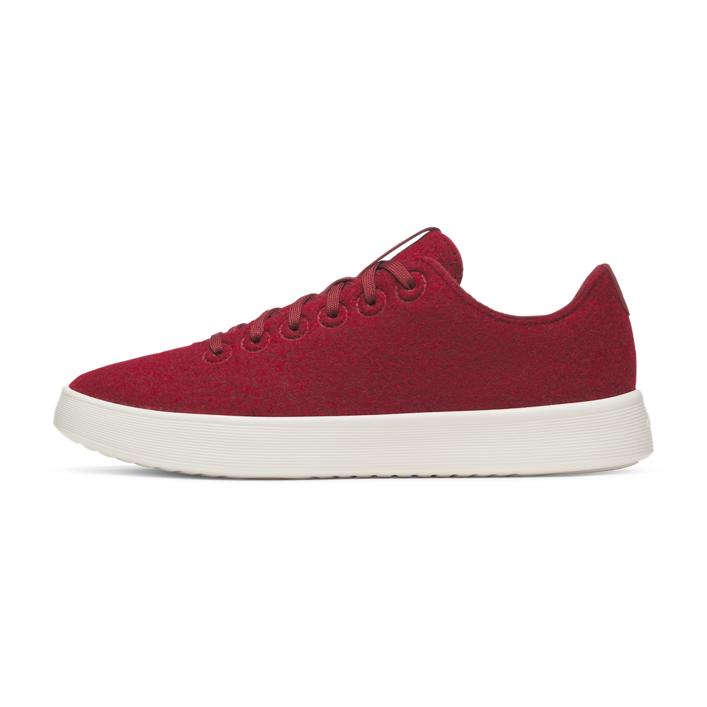 [A11630M080] Men's Wool Cruiser - Burgundy (Natural White Sole) (8)