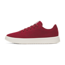 Men's Wool Cruiser - Burgundy (Natural White Sole)