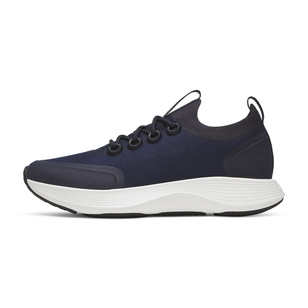 [A11675M080] Men's Wool Strider - Dark Navy (Blizzard Sole) (8)