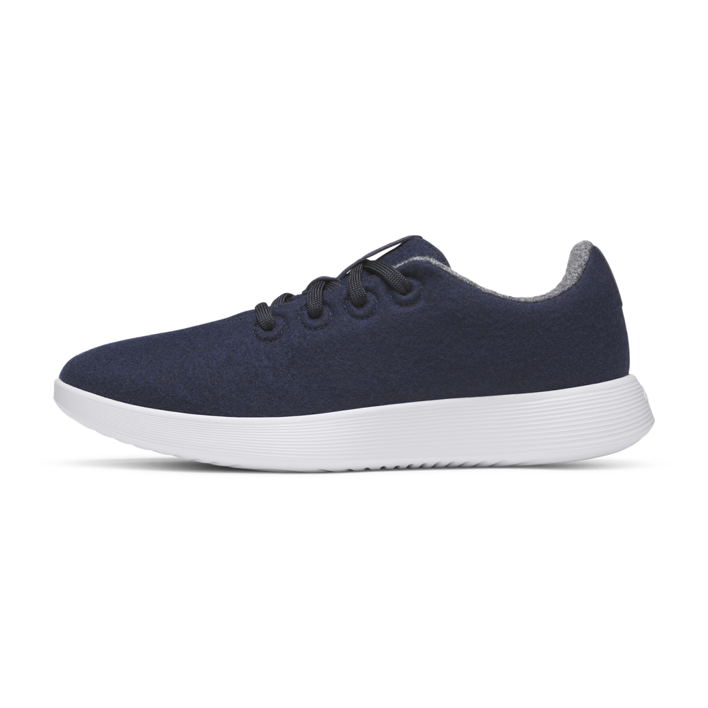 [A12011M080] Men's Wool Runner NZ - Dark Navy (Blizzard Sole) (8)