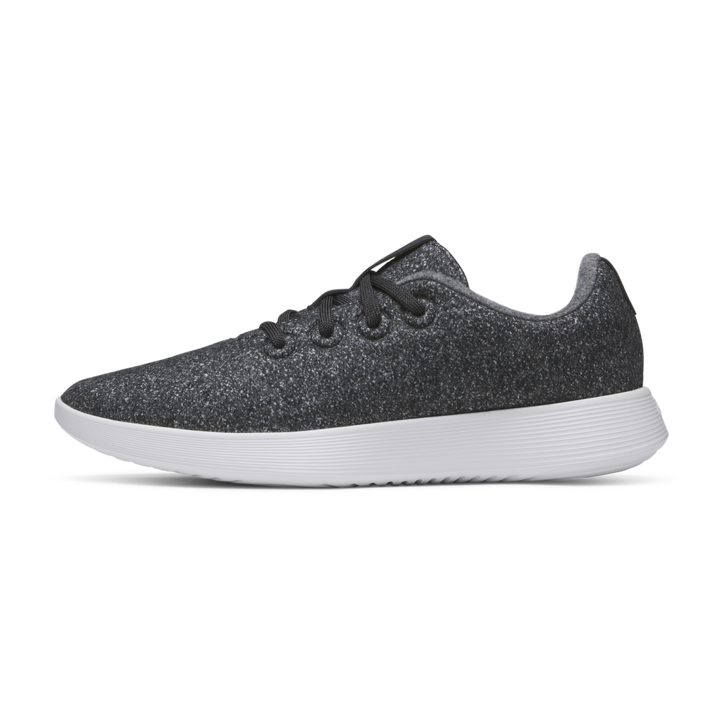 [A11975W050] Women's Wool Runner NZ - Dark Grey (Light Grey Sole) (5)