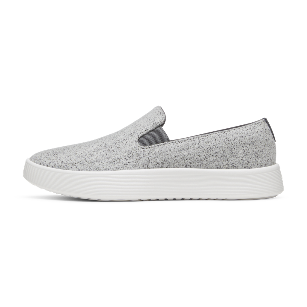 [A11717W050] Women's Wool Cruiser Slip On - Medium Grey (Blizzard Sole) (5)
