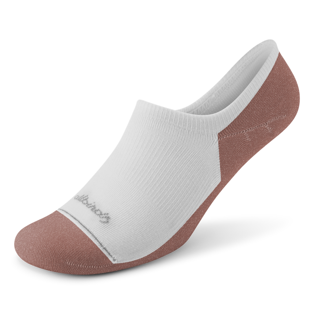 [A12127U001] Anytime No Show Sock - Blizzard/Sienna (S (W5-7))