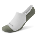 Anytime No Show Sock - Blizzard/Thunder Green