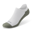 Anytime Ankle Sock - Blizzard/Thunder Green