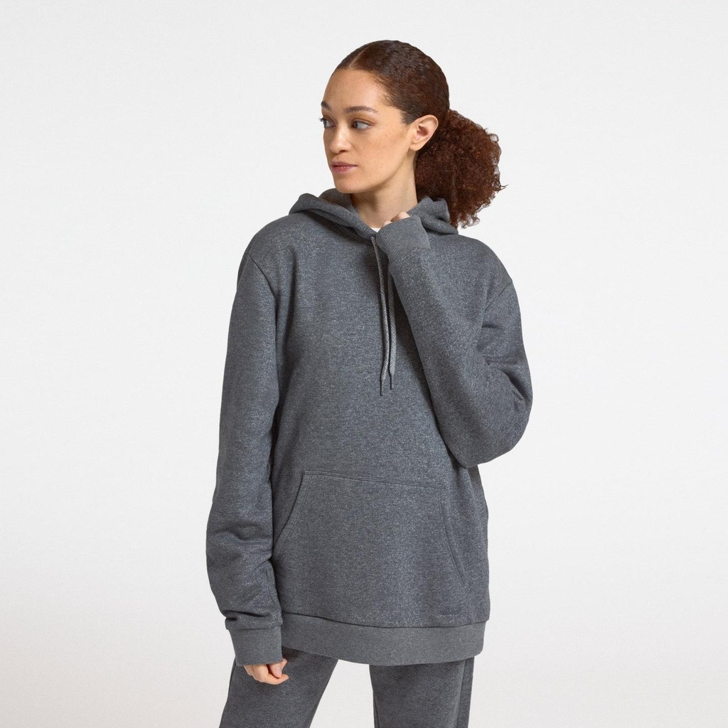[A11213M000] Unisex Merino Blend Hoodie - Natural Grey Heather (XS)